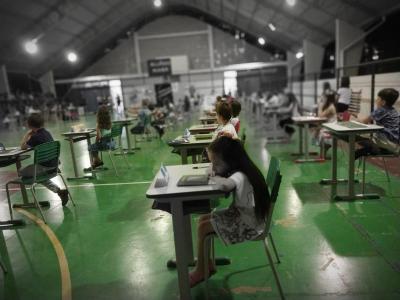 Noite de Autógrafos dos alunos do Jardim 2 da Escola Aluísio Maier foi um verdadeiro sucesso